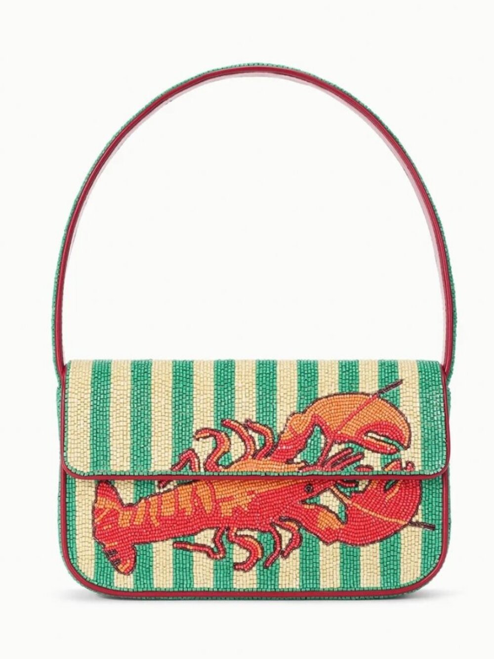Tommy Beaded Bag ~ Summer Lobster